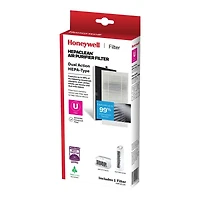 Honeywell HEPA-Type Air Purifier Replacement Filter U - White/Black - HRF201BC