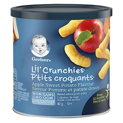 Gerber Graduates for Toddlers Lil' Crunchies - Apple Sweet Potato - 42g