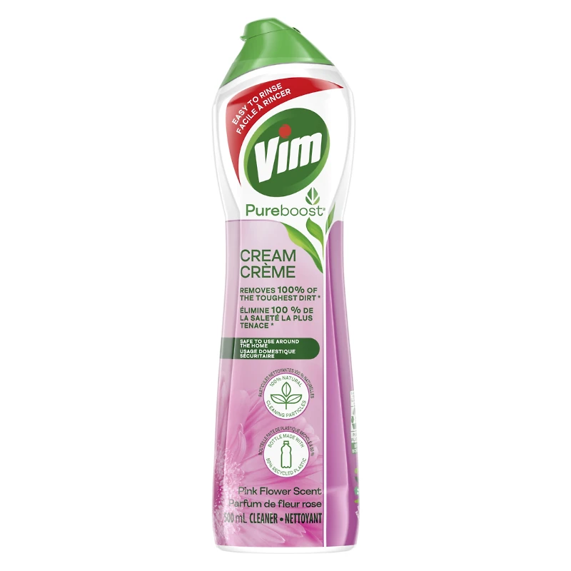 Vim Cream Cleaner - Pink Flower - 500ml