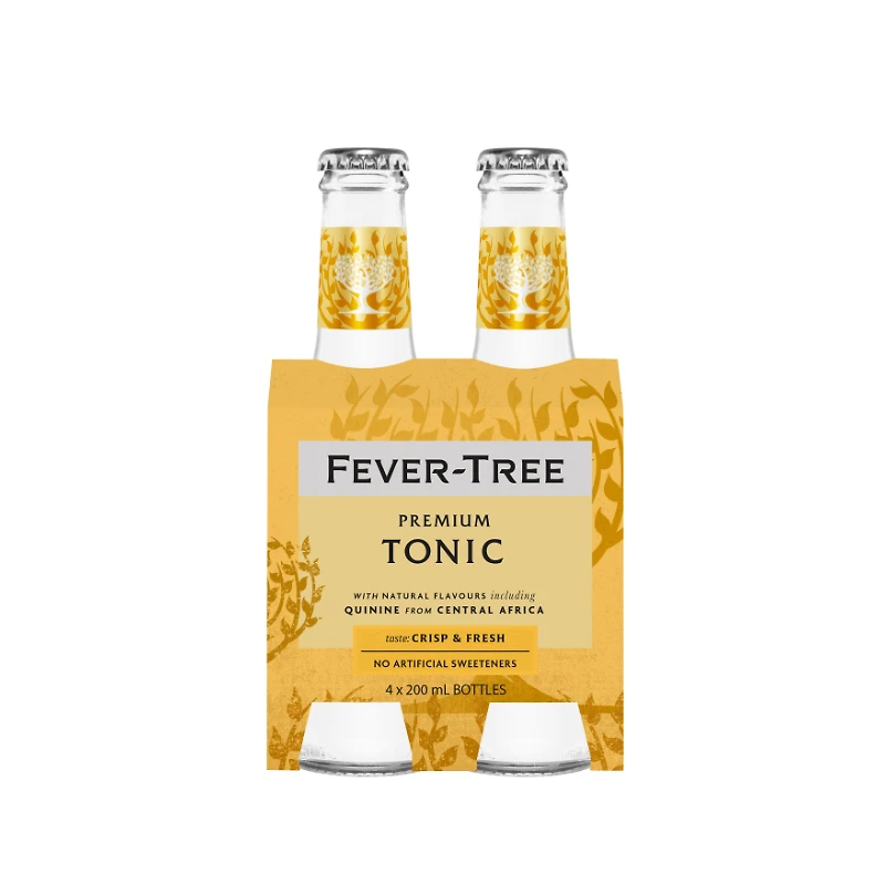 Fever-Tree Premium Tonic Water - 4x200ml