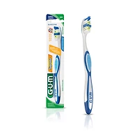 G.U.M Tooth Brush Supreme with Cheek and Tongue Cleaner - Medium