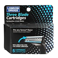London Drugs Three Blade Cartridges - 5s