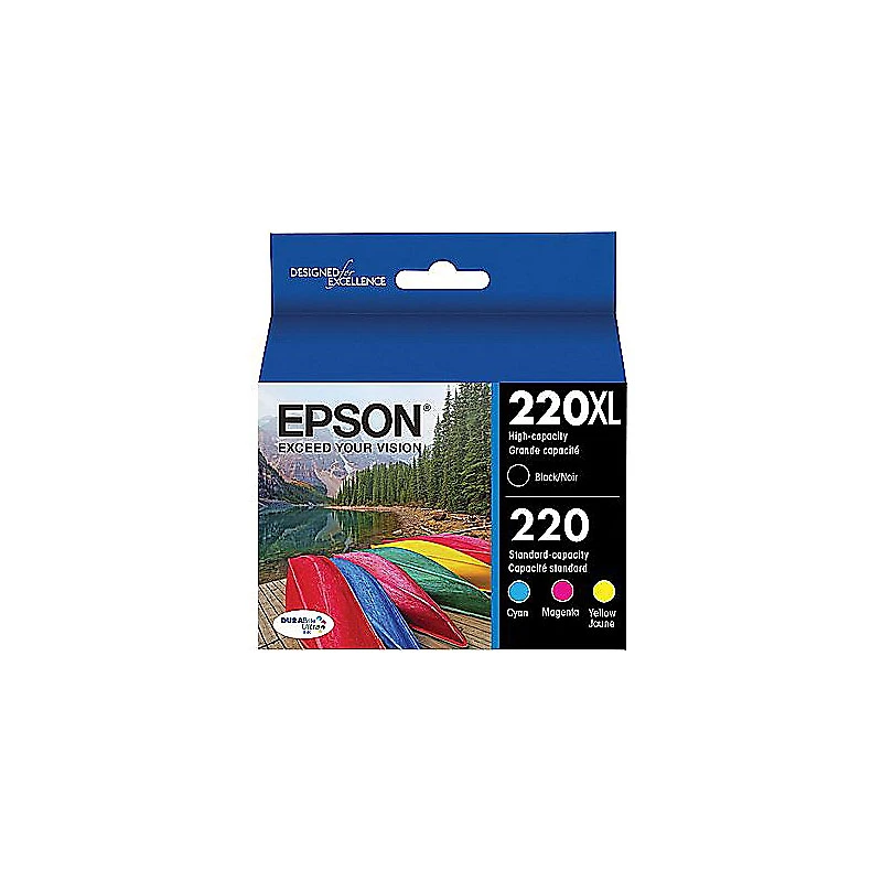 EPSON T220XBCS BLK/CLR COMBO T220XLBCS