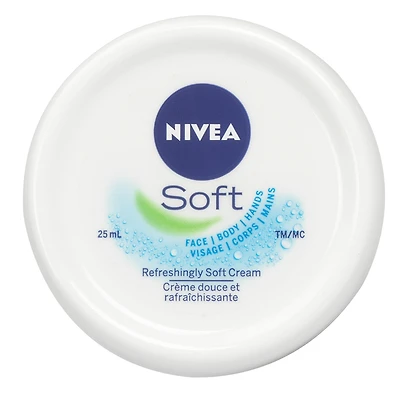 Nivea Soft Refreshingly Soft Moisturizing Cream - 25ml