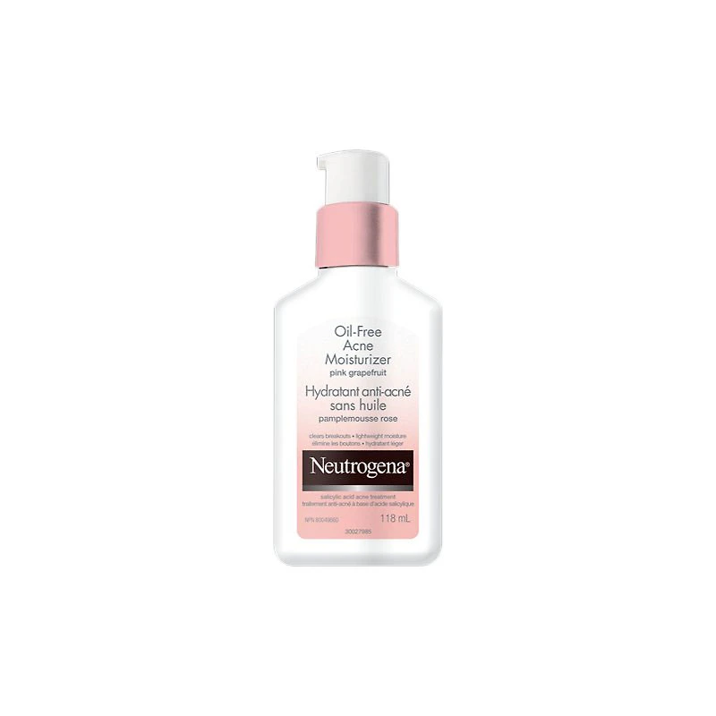 Neutrogena Oil Free Acne Moisturizer Pink Grapefruit - 118ml