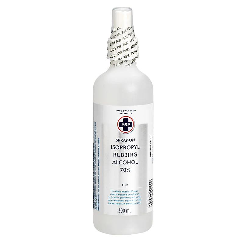 PSP Isopropyl Rubbing Alcohol Spray-On 70% - 300ml