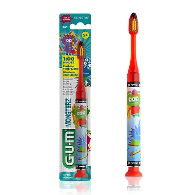 G.U.M Tooth Brush - Monsterz Assorted - Soft