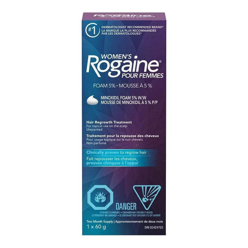 Rogaine For Women Hair Regrowth Foam - Minoxidil 5%