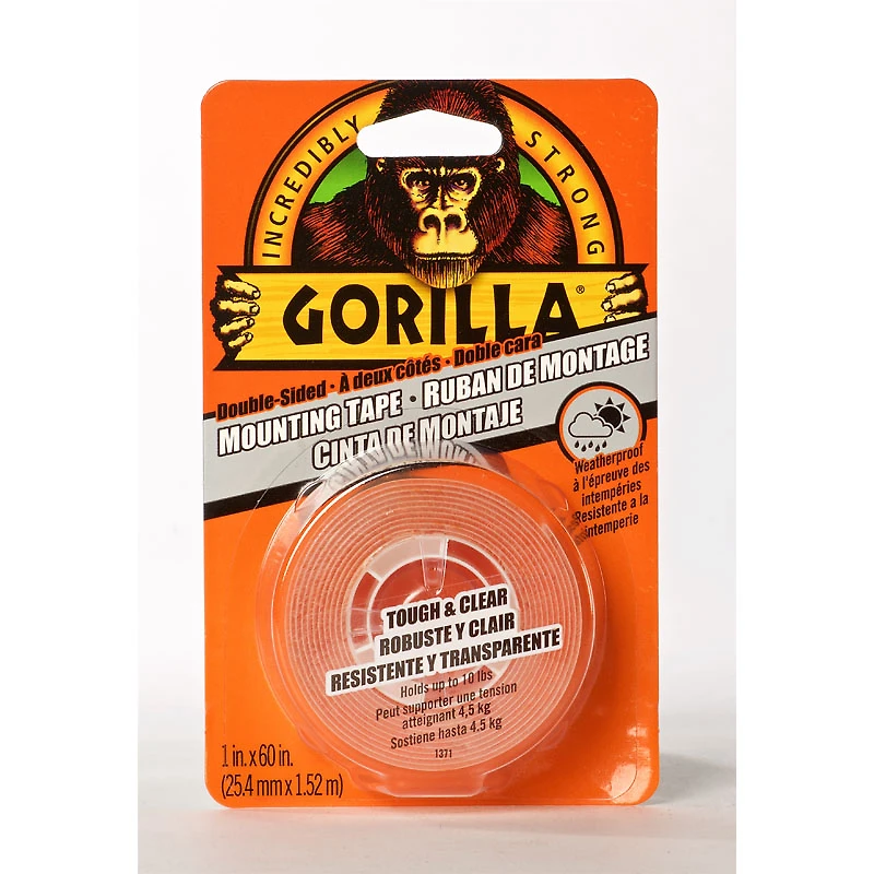 Gorilla Mounting Tape - 1 inch x 5 feet