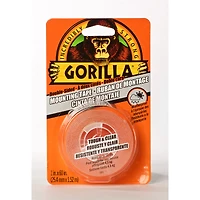Gorilla Mounting Tape - 1 inch x 5 feet