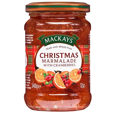 Mackays Christmas Marmalade with Cranberries - 340g