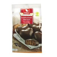 Weiss Lebkuchen Herzen - 150g