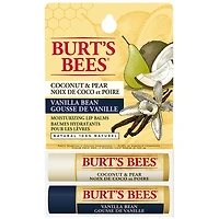 Burt's Bees Moisturizing Lip Balm - Coconut Pear & Vanilla Bean - 2 x 4.25g