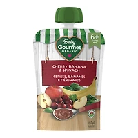 Baby Gourmet Baby Food - Cherry Banana & Spinach - 128ml