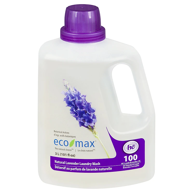 Eco Max Laundry Detergent - Lavender - 3L/50 loads
