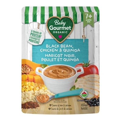 Baby Gourmet Meals Black Bean Chicken & Quinoa - 128ml