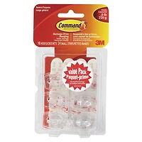 3M Command Mini Hooks Value Pack - White - 18s