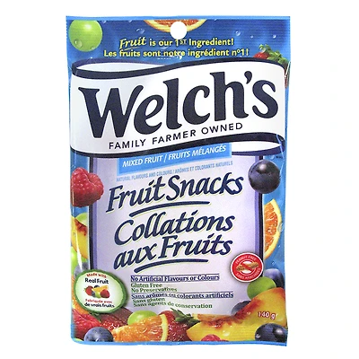 Welch's Fruit Snacks - Mixed Fruit - 140g