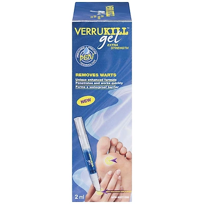 Verrukill Gel Pen Wart Remover - Extra Strength - 2ml