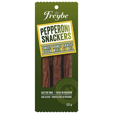 Freybe Pepperoni Snackers - Honey Garlic - 125g
