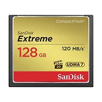 SanDisk Extreme 128GB CompactFlash Memory Card - SDCFXSB-128G-G46
