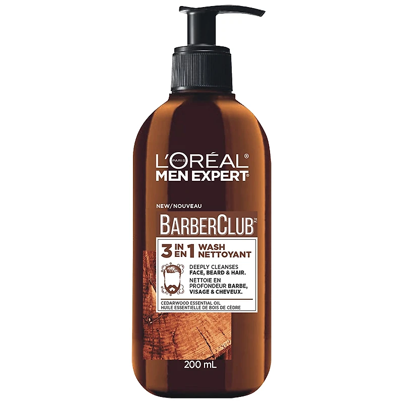 L'Oreal Men Expert BarberClub 3 in 1 Wash - 200ml