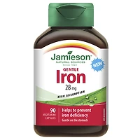Jamieson Gentle Iron 28 mg - 90s