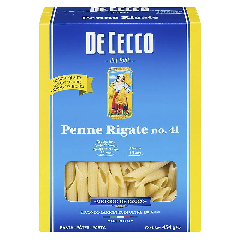 De Cecco Penne Rigate - 454g