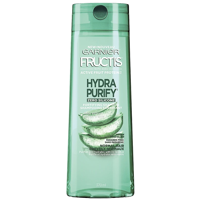 Garnier Fructis Hydra Purify Fortifying Shampoo - 370ml