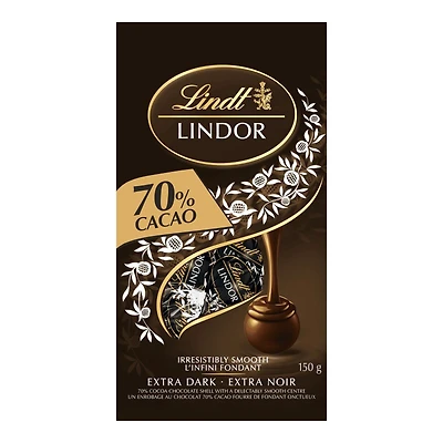 LINDOR Extra Dark Truffle - 70% Cacao - 150g