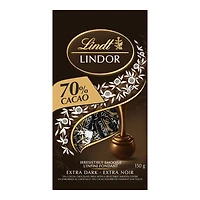 LINDOR Extra Dark Truffle - 70% Cacao - 150g