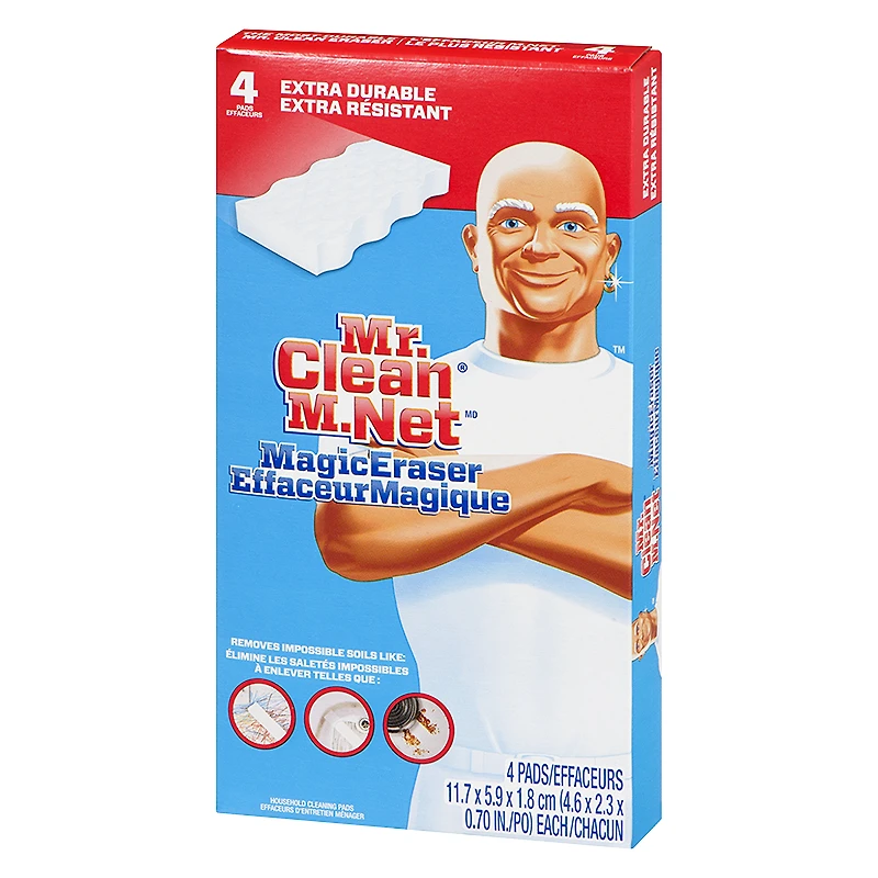 Mr. Clean Magic Eraser - Extra Durable - 4s