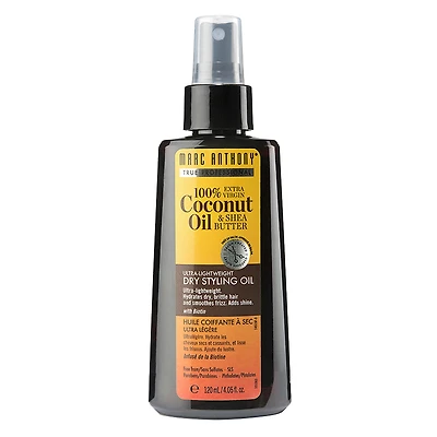 Marc Anthony Dry Styling Oil - 100% Coconut Oil - 120ml