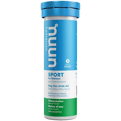 Nuun Active Effervescent Electrolyte Supplement - Watermelon - 10s