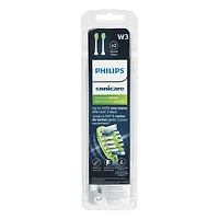Philips Sonicare Premium Whiten Replacement Brush Head -White - HX9062/65