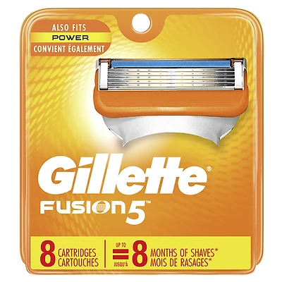 Gillette Fusion5 Razor Blades - 8s