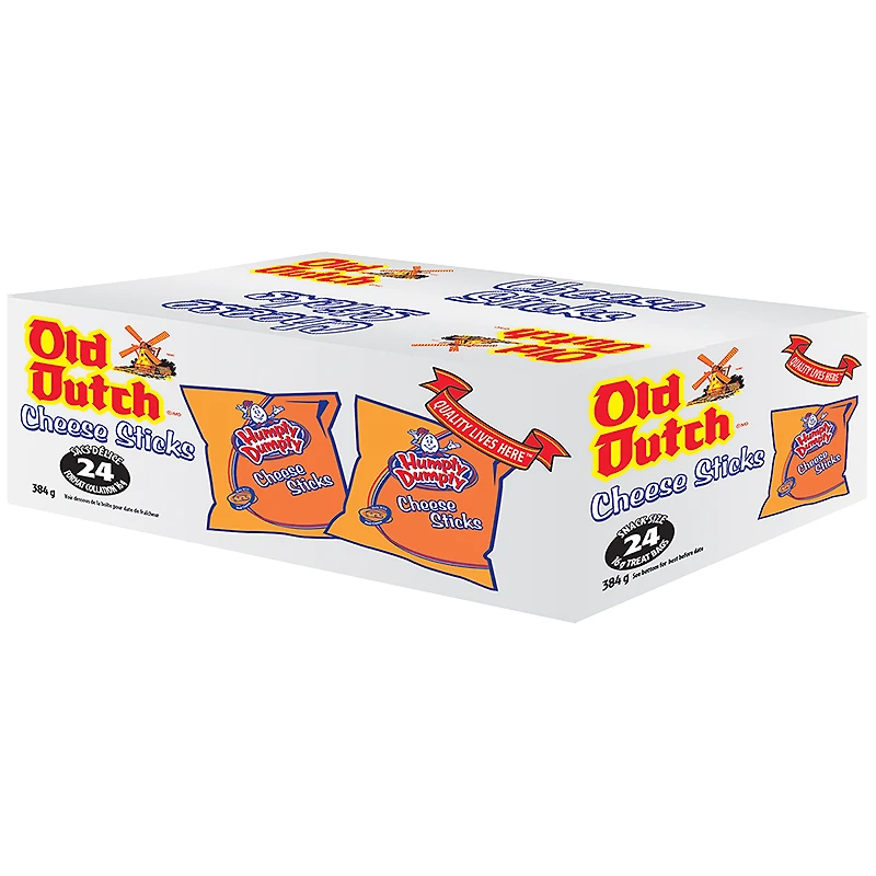Old Dutch Humpty Dumpty Cheese Sticks - 24 pack