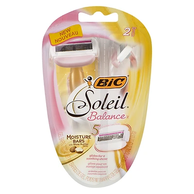 Bic Soleil Balance Ladies Shavers - 2s