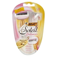 Bic Soleil Balance Ladies Shavers - 2s