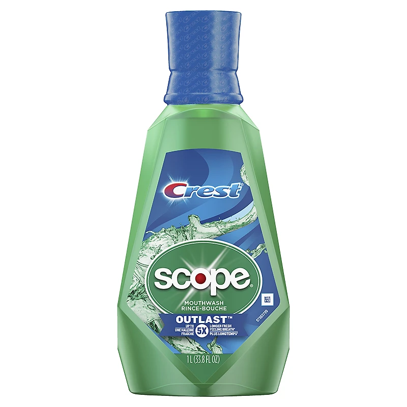 Crest Scope Outlast Mouthwash - Mint - 1L