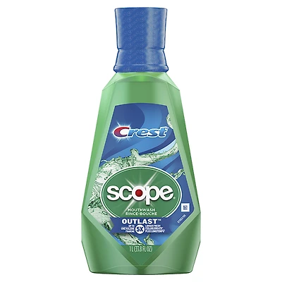 Crest Scope Outlast Mouthwash - Mint - 1L