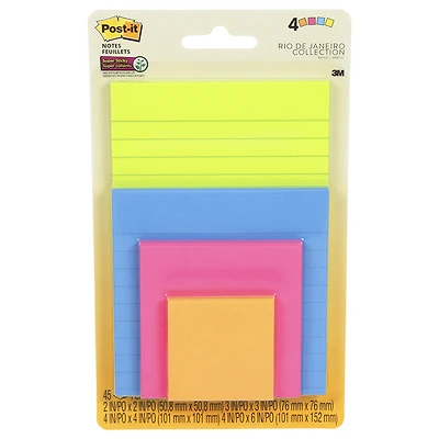 3M Post-It Notes Combo Pack - Rio De Janeiro