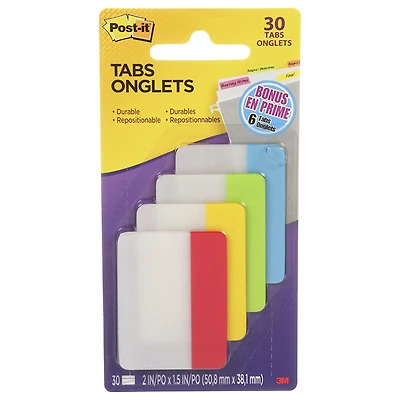 3M Post-It Tabs - 30 Tabs