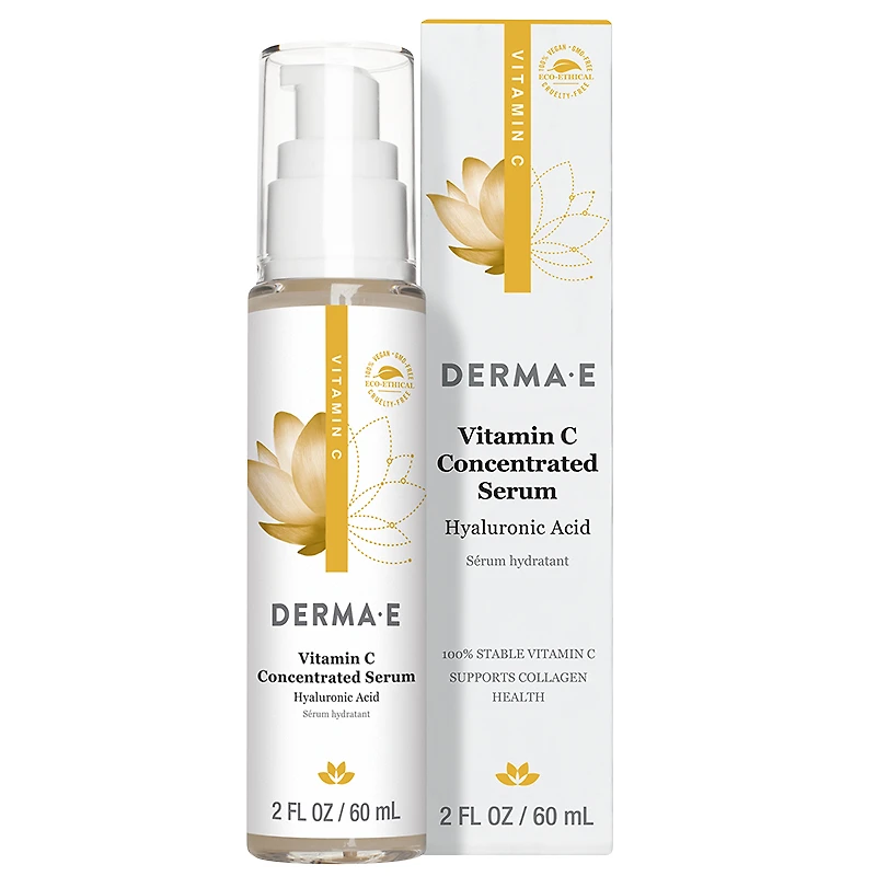 Derma E Vitamin C Hyaluronic Acid Concentrated Serum - 60ml