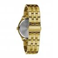 Caravelle Men'S Gold & Black Chronograph