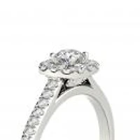 My Diamond Story 14K White Gold Bridal Ring 0.40Ctw