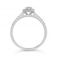 My Diamond Story 14K White Gold Bridal Ring 0.40Ctw