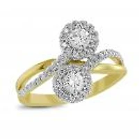 10K Yellow Gold 0.45Ctw Everlove Ring