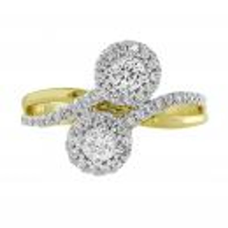 10K Yellow Gold 0.45Ctw Everlove Ring