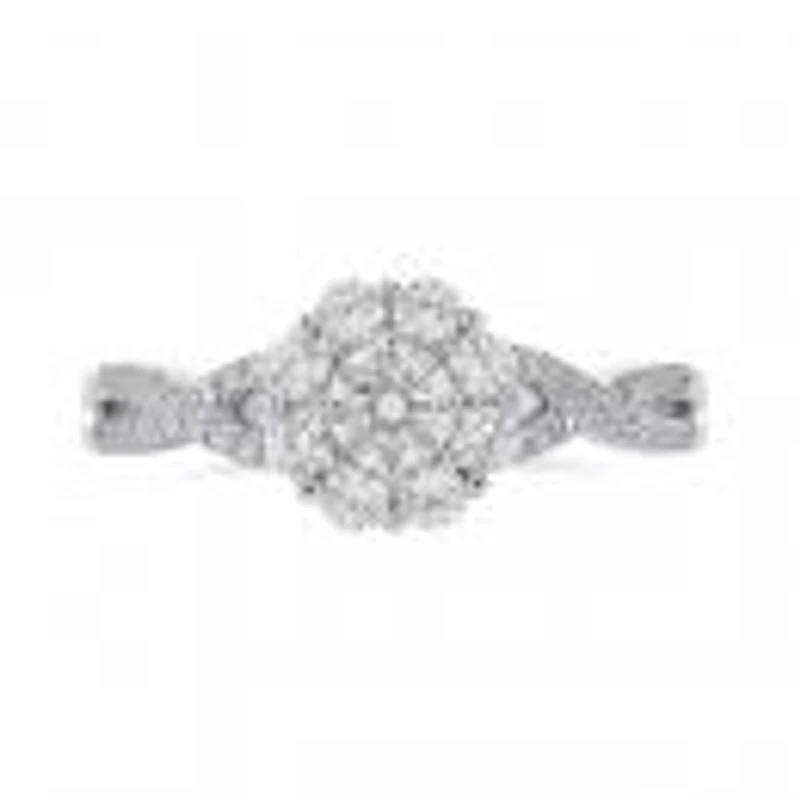 My Diamond Story 14K White Gold 0.75Ctw Bridal Ring